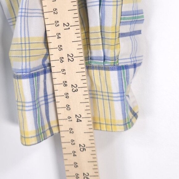 RALPH LAUREN CUSTOM FIT Multicolor Plaid Long Sleeve Button‎ Down Shirt Size XL - Picture 6 of 13